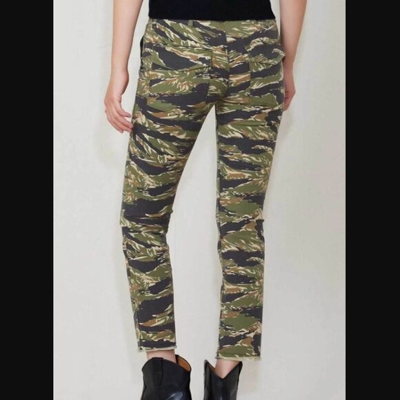 Nili Lotan Jenna Pant in Tiger Stripe Camo Size 6 - Picture 2 of 5
